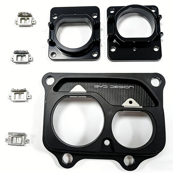 整車(chē)高壓線束固定壓鑄件 高精密鋁合金安裝底座 源頭工廠