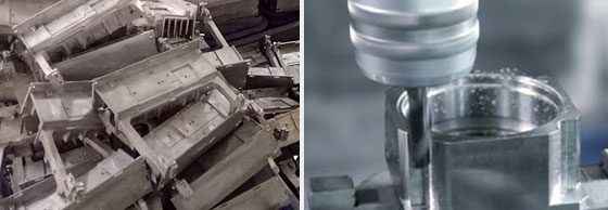 噴砂、攻牙、拋光